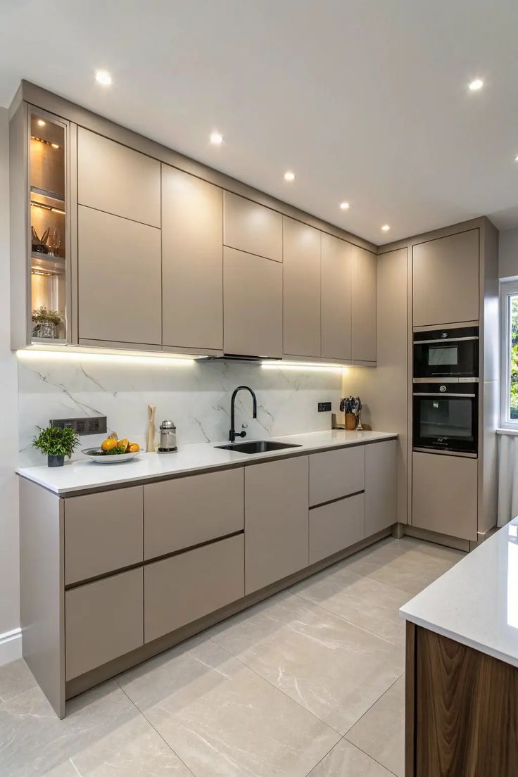 Kitchen Flooring & Drywall