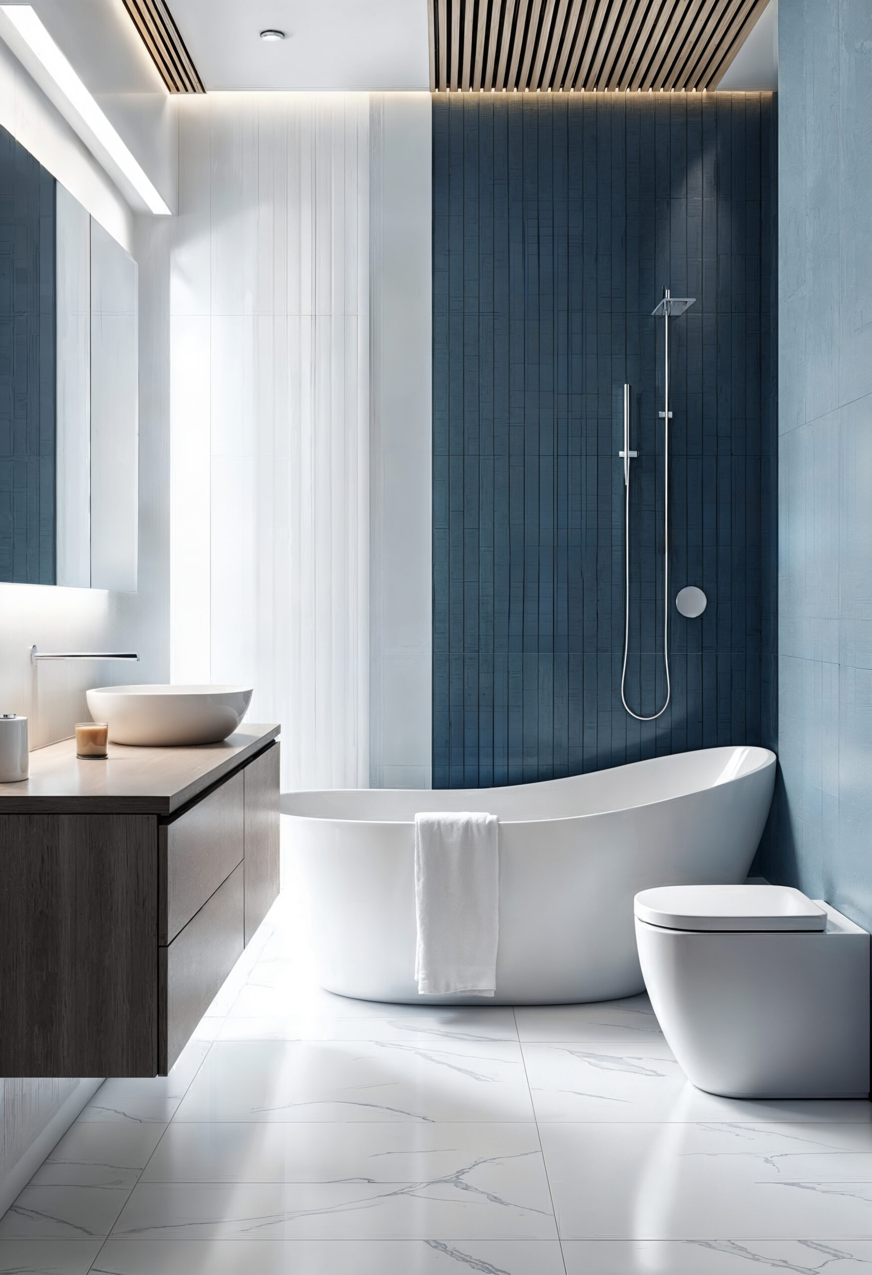 Shower and tub surround